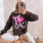 Girly Pink Bow Buffalo Hockey | PNG | multiple colorways