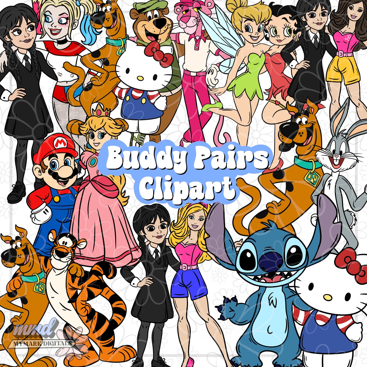 Buddy Pairs Clipart - FDD