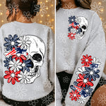 PRO FOOTBALL SERIES - Skull Half Floral