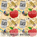 Teacher Sequin : Seamless Design