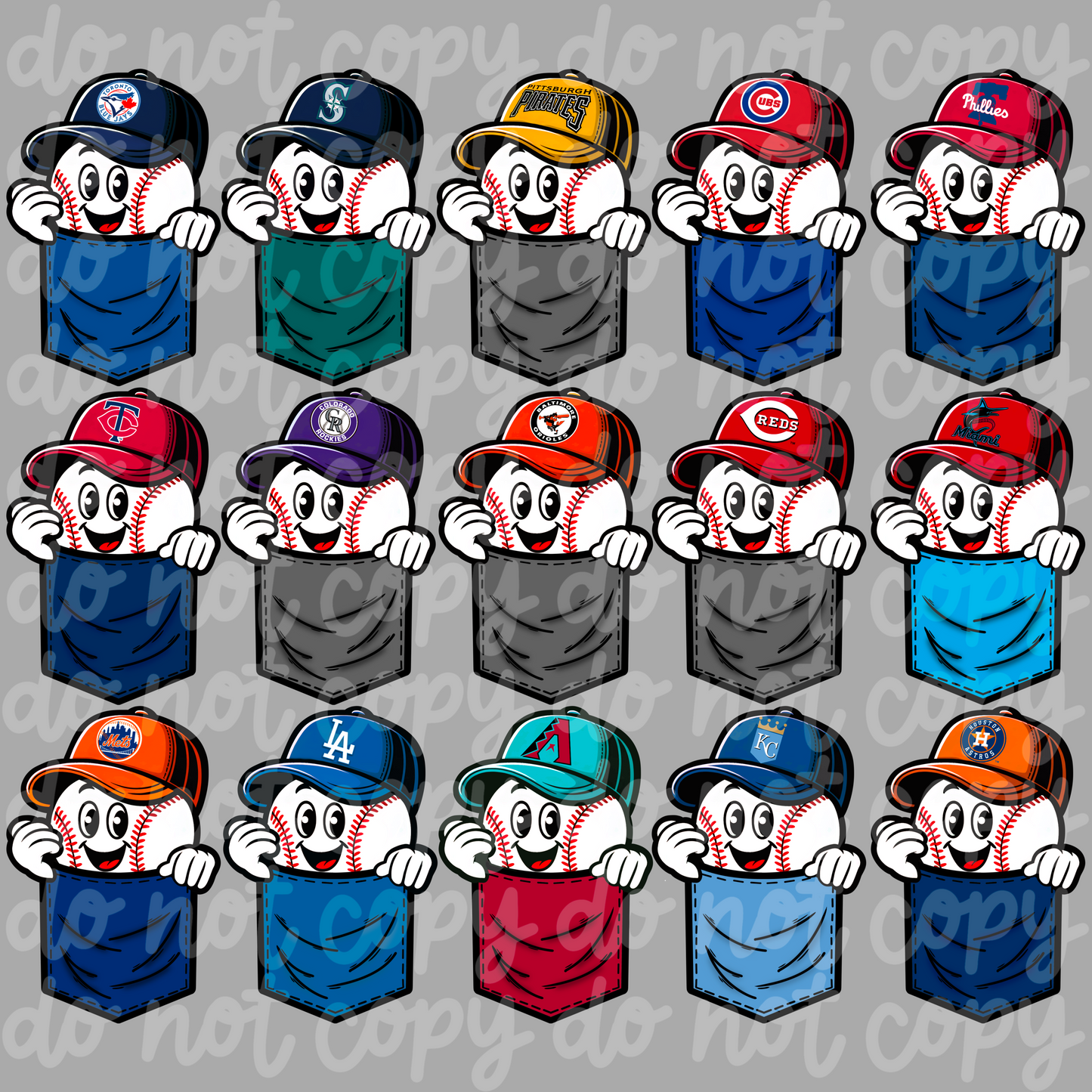 Baseball Pockets Bundle