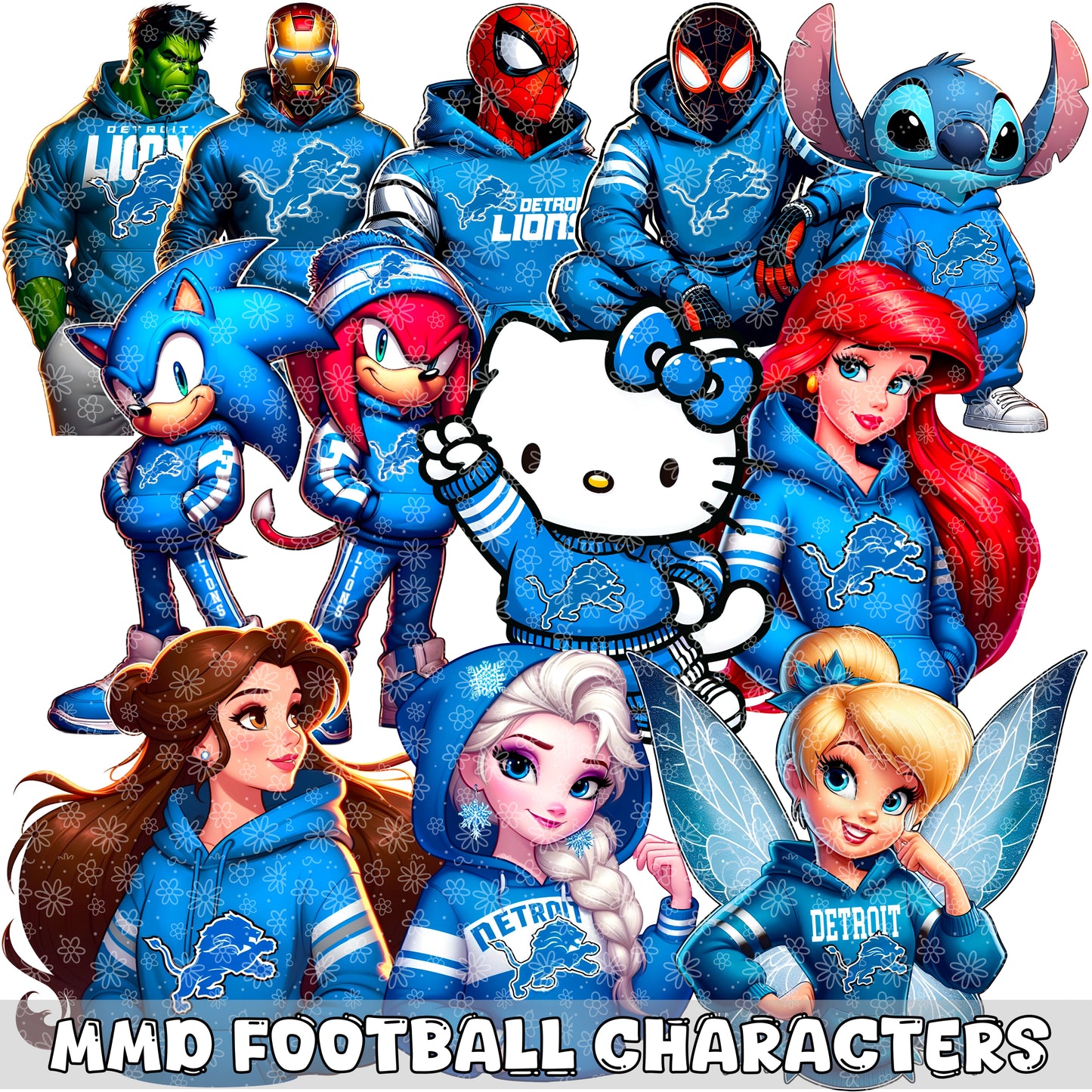 Sport Characters | PNG | Can be used as Clipart