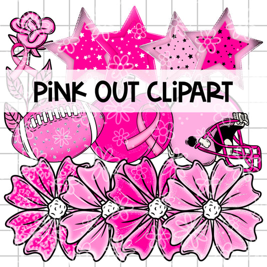 PINK OUT Clipart | October 25