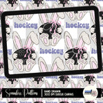 Sport Bunny Seamless | MULTIPLE SPORT OPTIONS | Repeating Pattern | FDD
