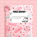 Porch Dropoff Retro : Thermal Label Design: 4x6 : PNG