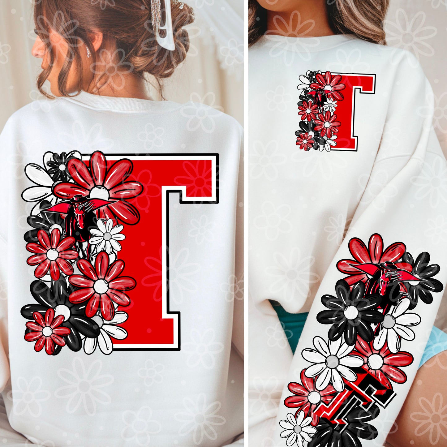 COLLEGE SERIES - Varsity Half Floral
