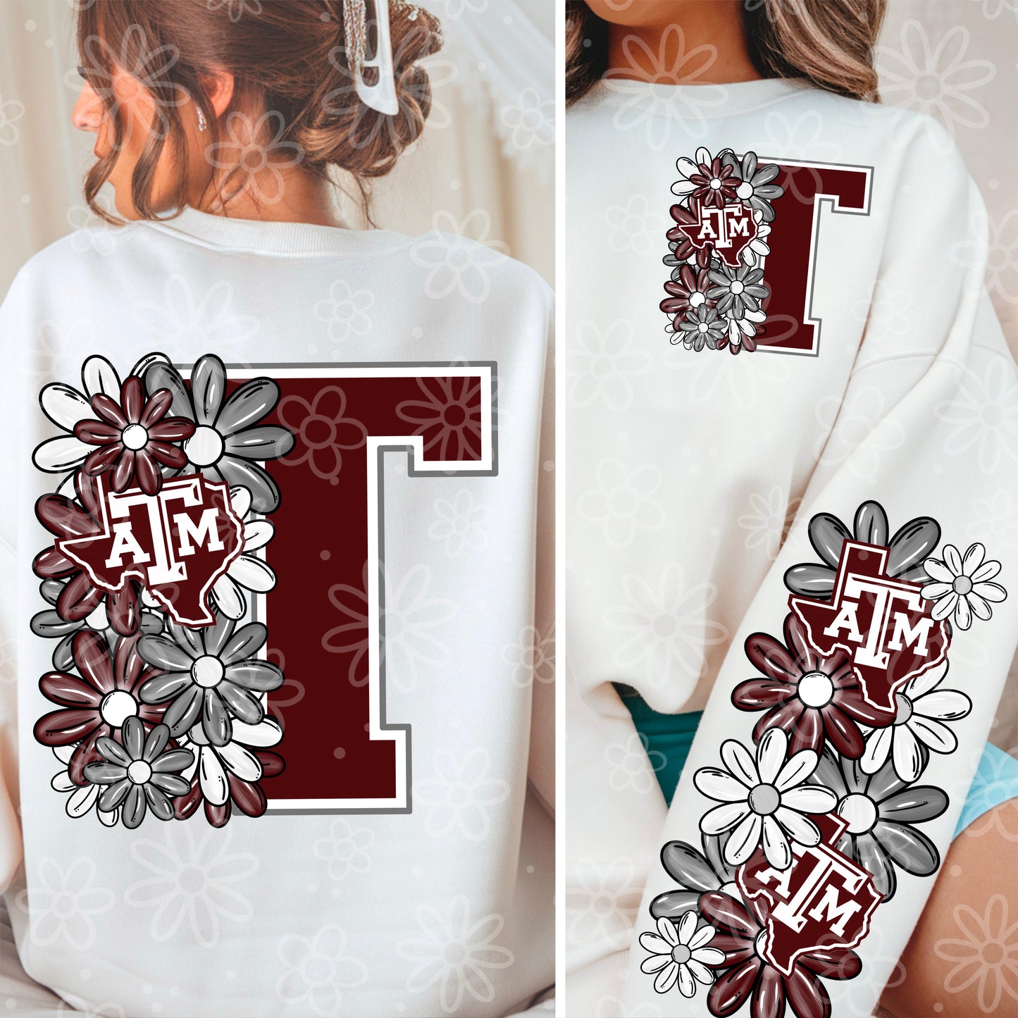 COLLEGE SERIES - Varsity Half Floral