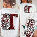 COLLEGE SERIES - Varsity Half Floral