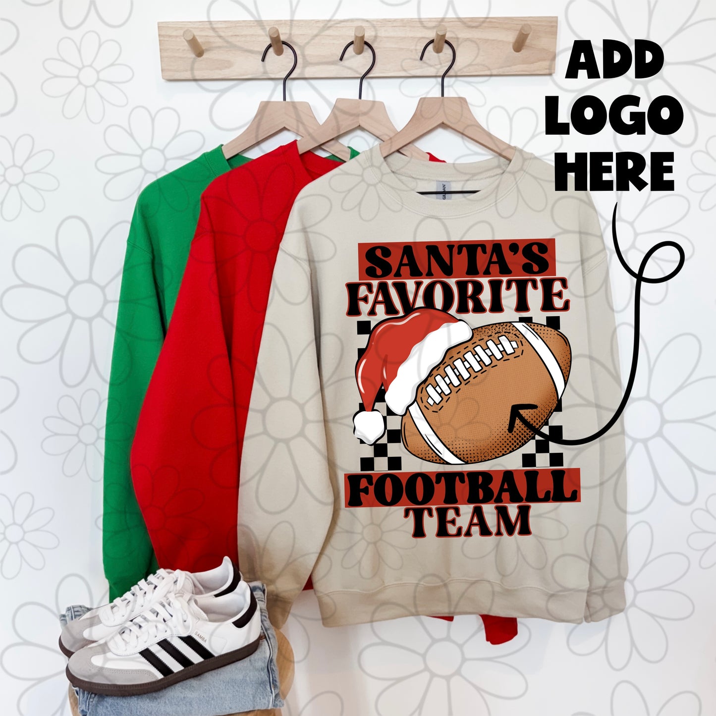 Santa’s Favorite Team Bundle | ADD A LOGO | Oct 2025