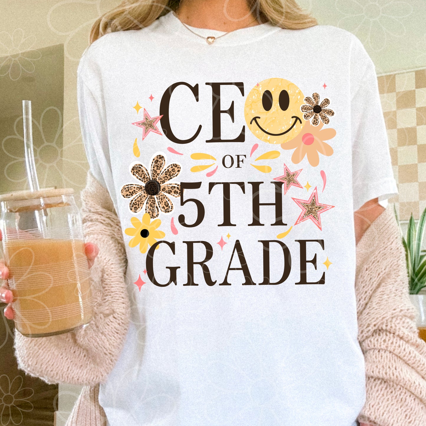 CEO of School - Multiple Grade Options - Bundle Option | PNG