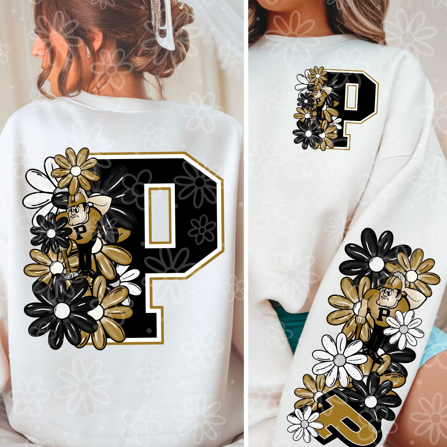 COLLEGE SERIES - Varsity Half Floral