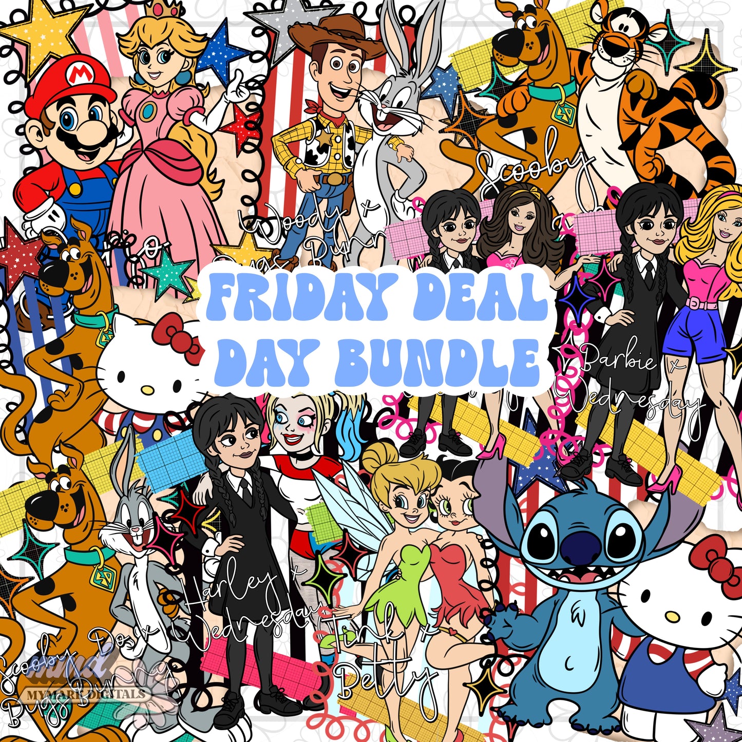 FRIDAY DEAL DAY BUNDLE |  9 PNGS - 5/29