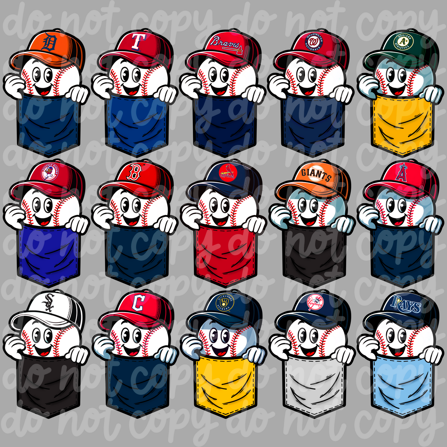 Baseball Pockets Bundle