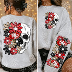 PRO FOOTBALL SERIES - Skull Half Floral