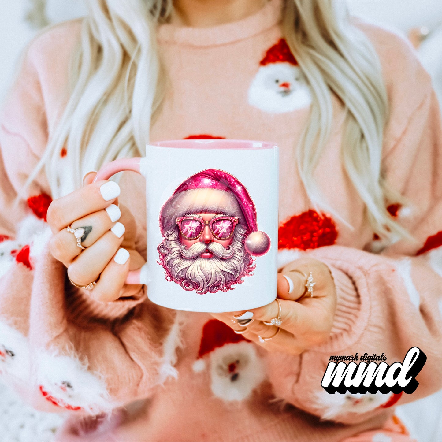 Pink Santa | November24 | PNG