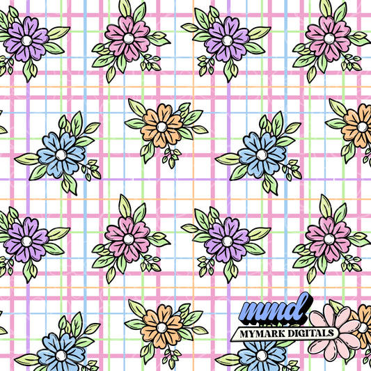 Colorful Floral Seamless | Repeating Pattern