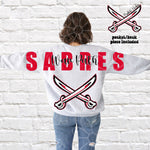 War Path Big Pack Retro Buffalo Hockey | PNG | multiple colorways