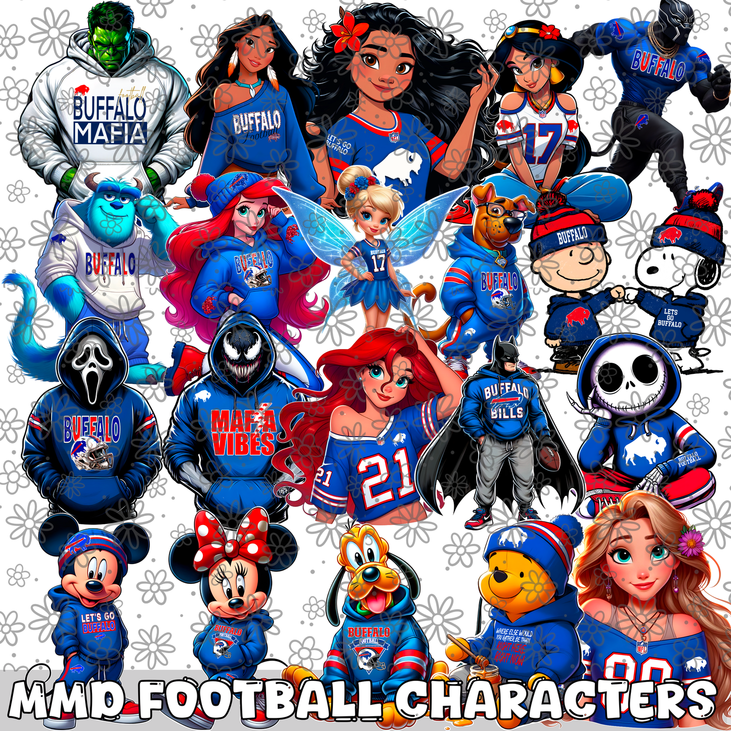 Sport Characters | PNG | Can be used as Clipart