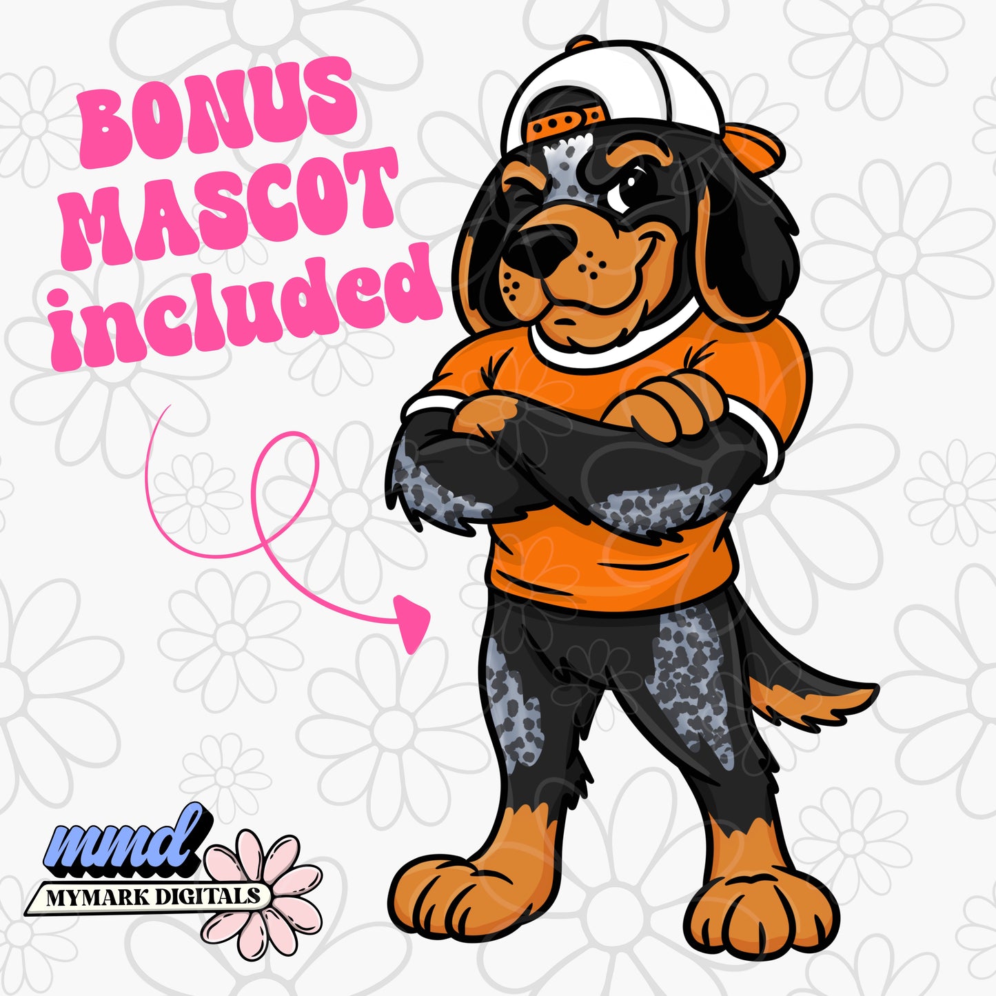 Tough Mascots | 22 Mascots Sets - 9 Colors PLUS BONUS Mascot | Google Drive Access |  Clipart | Aug26