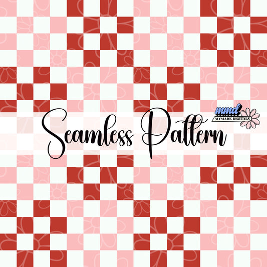 Valentine Checker Seamless | Jan 26'