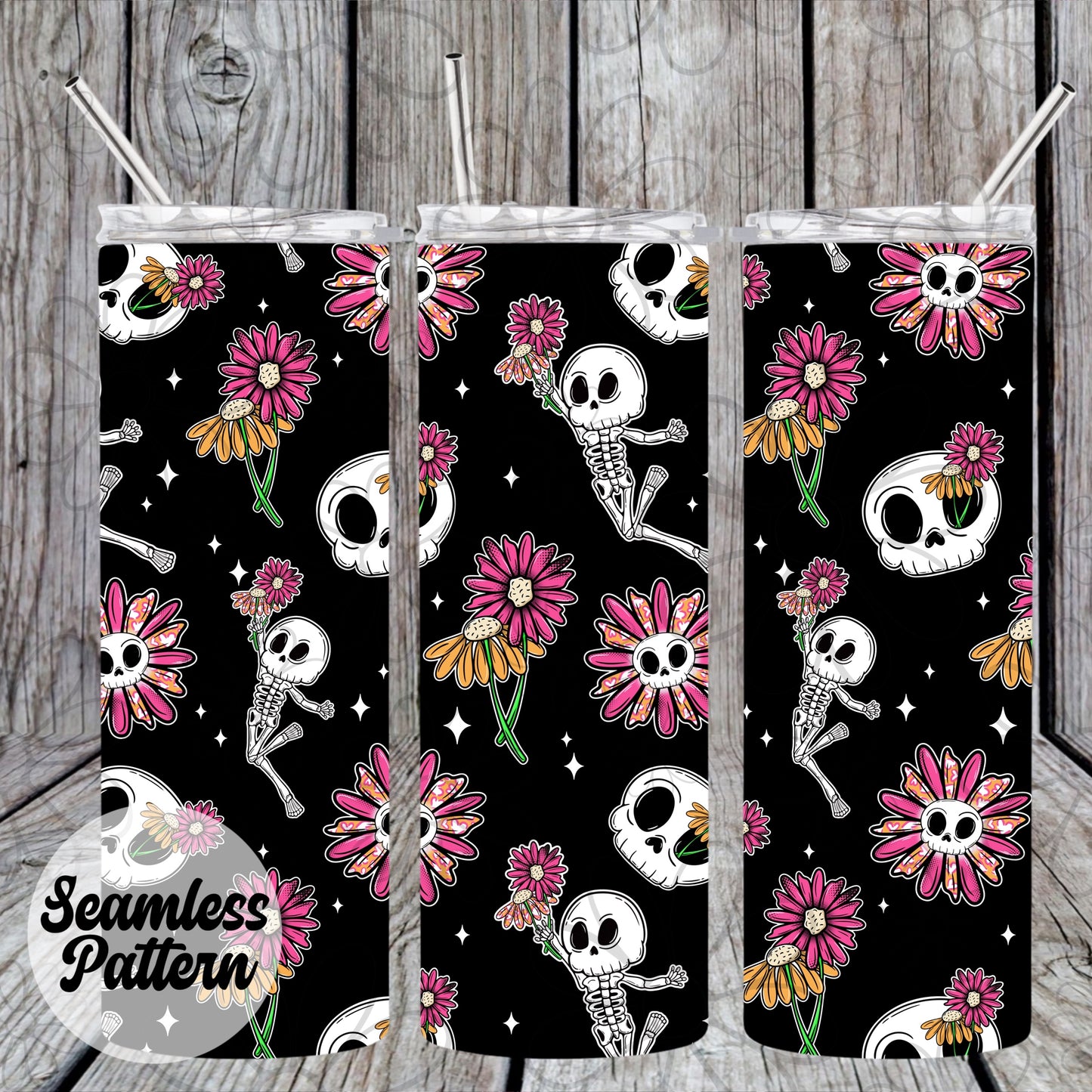 Spooky Spring Seamless | Repeating Pattern | February 26