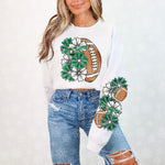 Glitter Half Floral Football Sleeve Combo | Aug / Sept 2025