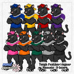 Tough Mascots | 22 Mascots Sets - 9 Colors PLUS BONUS Mascot | Google Drive Access |  Clipart | Aug26