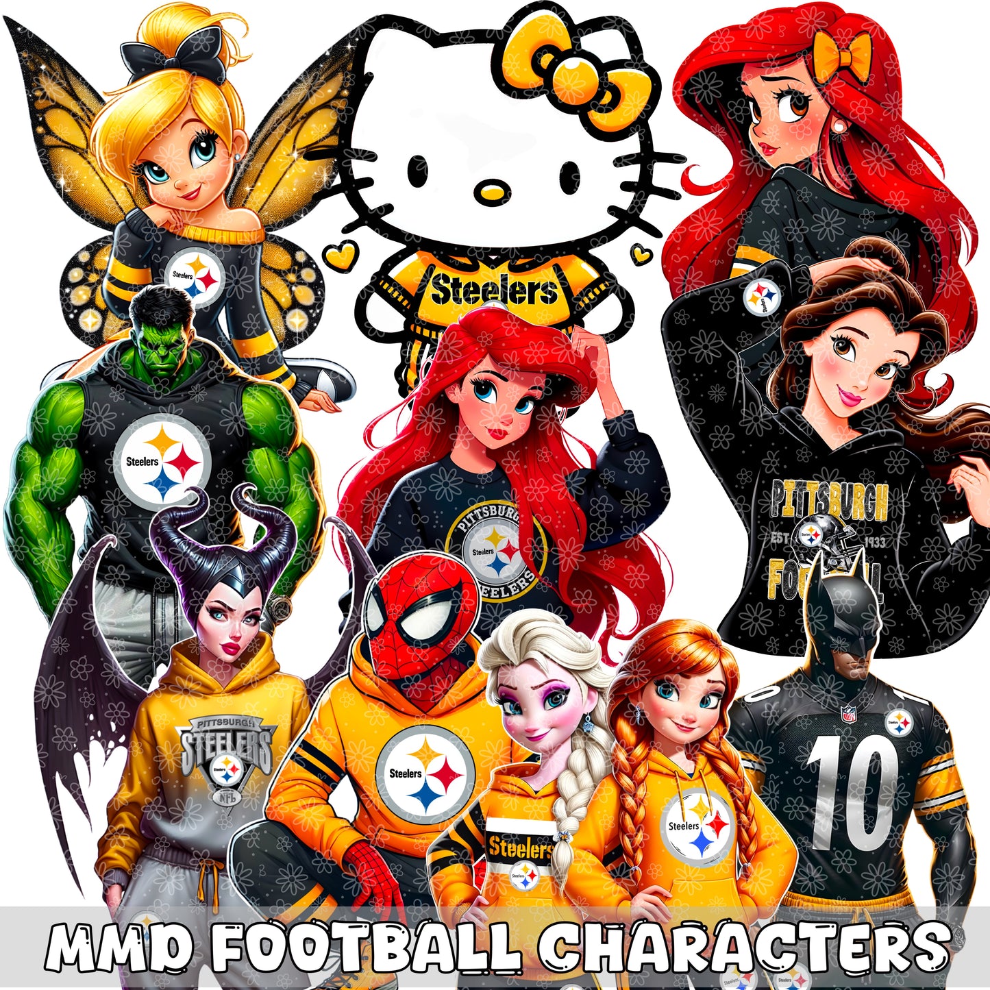 Sport Characters | PNG | Can be used as Clipart