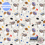 Buffalo Sports Ghosties Seamless | Repeating Pattern