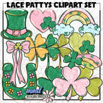 Lace St Patricks Clipart | JAN 26