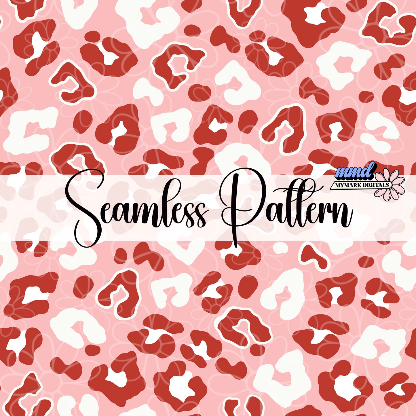 Pink Valentine Cheetah Seamless  | Jan 26'