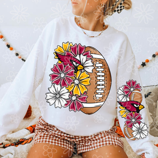 Glitter Half Floral Football Sleeve Combo | Aug / Sept 2025