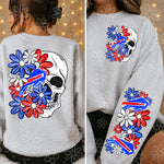 PRO FOOTBALL SERIES - Skull Half Floral