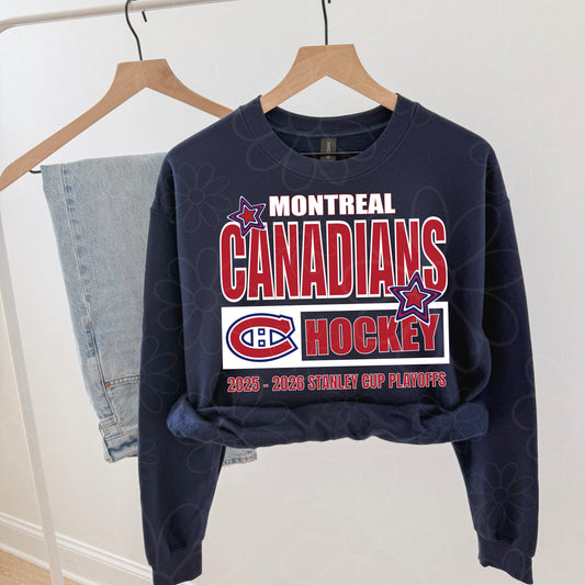 Montreal Hockey 25’ 26’ Playoffs | PNG |