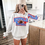 Buffalo Football Faux Chenille PNG