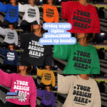 Bundle | Gildan 18000 Crewneck Sweatshirt Mockup | Football Stands Mock | Friday Night Lights Shirt Mock Ups | 12 Mocks