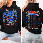 Sketchy Buffalo Football 2026 Tour | FRONT & BACK | 4 PNGs | PNG | Aug26