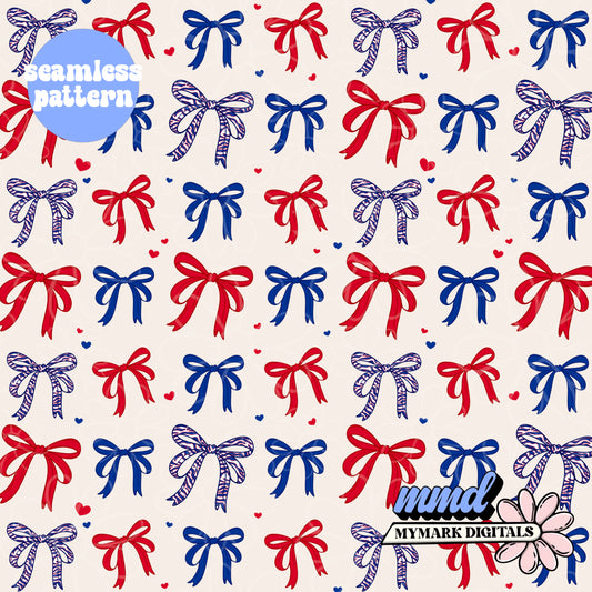 Buffalo Bows Seamless | Repeating Pattern