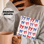 Buffalo Bows Seamless | Repeating Pattern