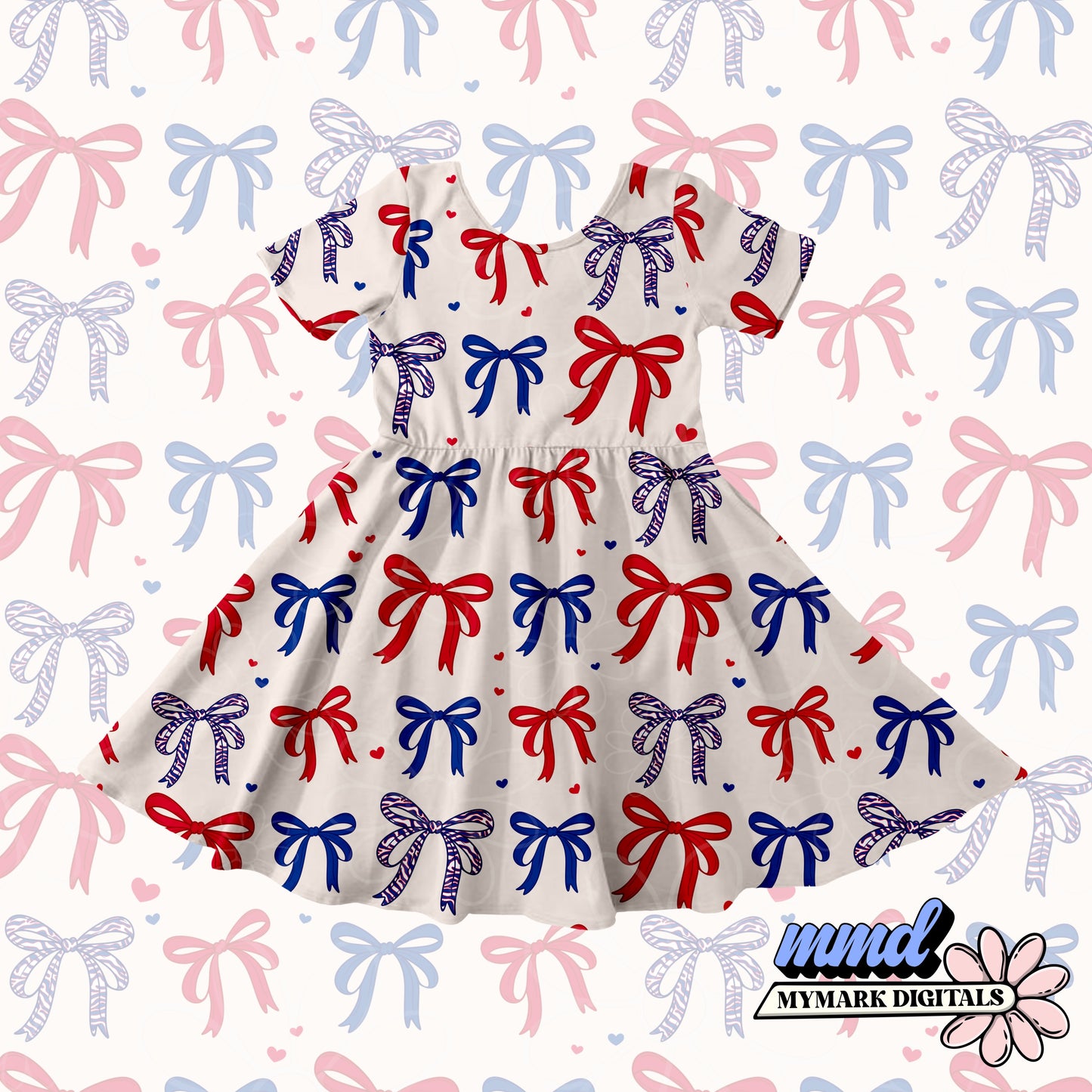 Buffalo Bows Seamless | Repeating Pattern