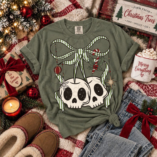 Christmas Cherry Skulls | PNG | Sept 2026