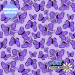 Purple Awareness Butterflies Seamless | Repeating Pattern