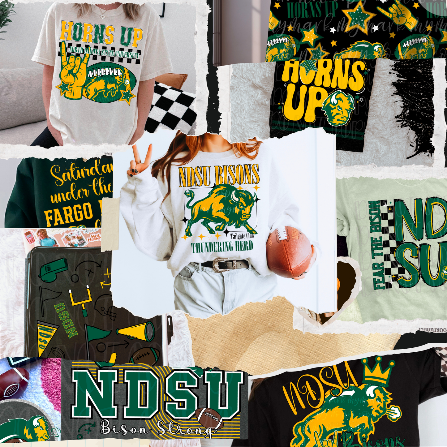 NORTH DAKOTA Football Bundle