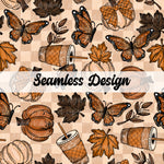 Fall Glitter | Seamless Design | August 2025