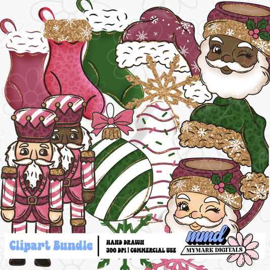 Sugarplum Christmas Clipart