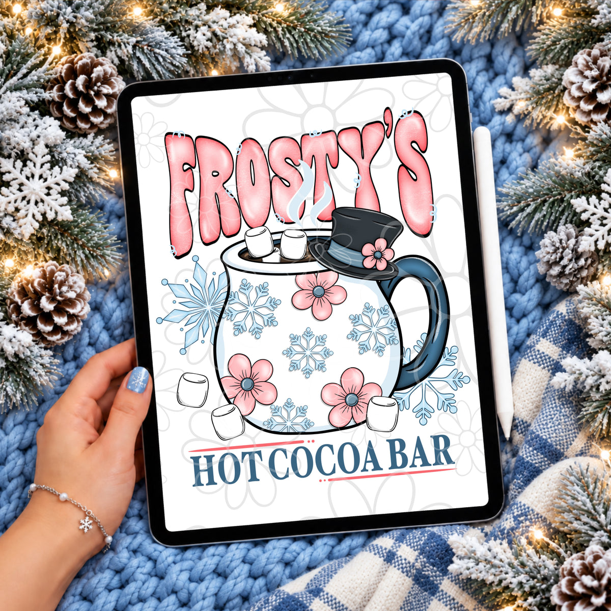Frosted Hot Cocoa Bar with Pocket PNG | Oct 2026