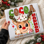 Cocoa Season Reindeer Mug with Sleeve PNG | Oct 2026