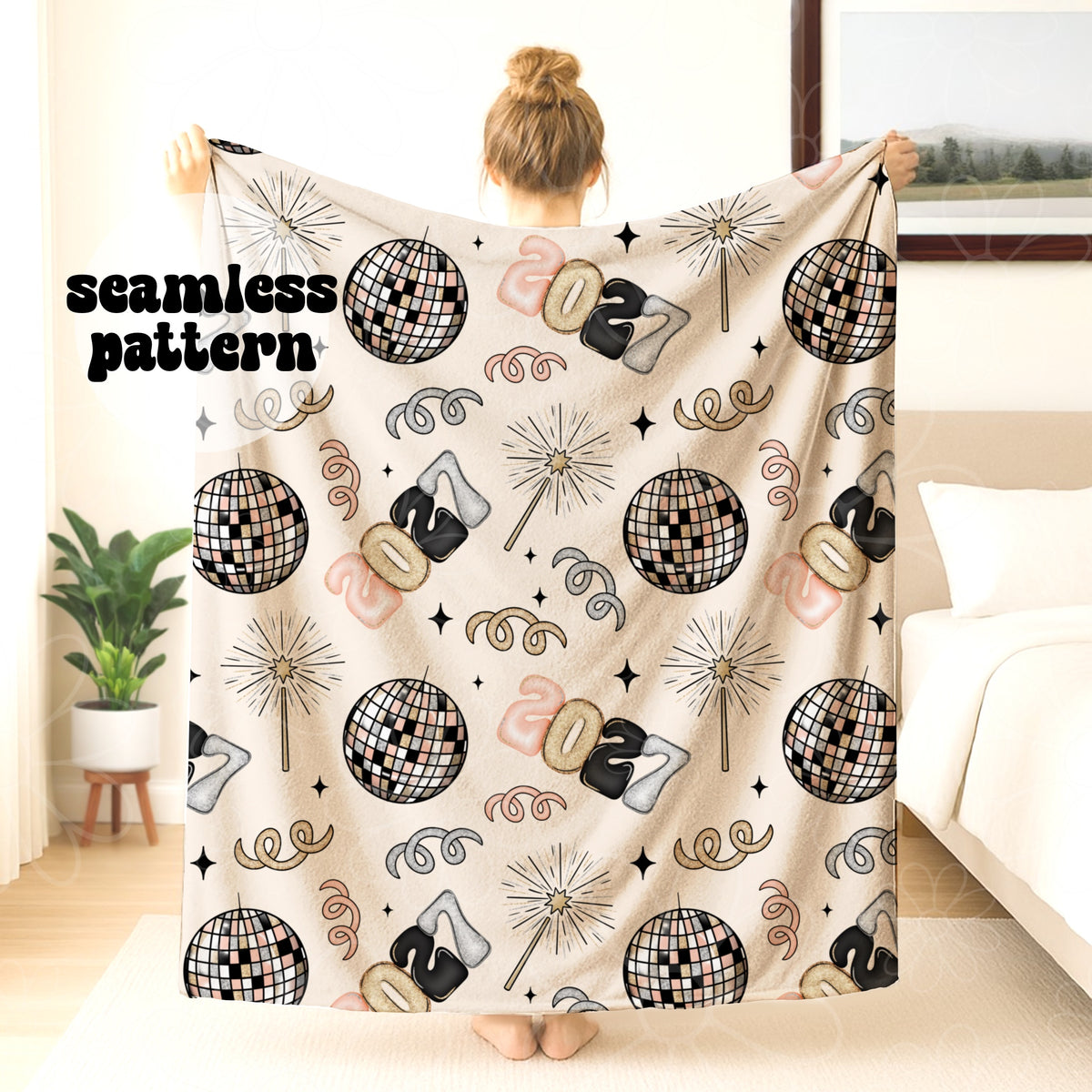 2027 New Years Seamless