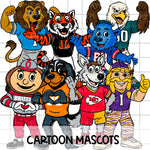 Mascot Bundle | August 25 & January 26 Clipart Drives