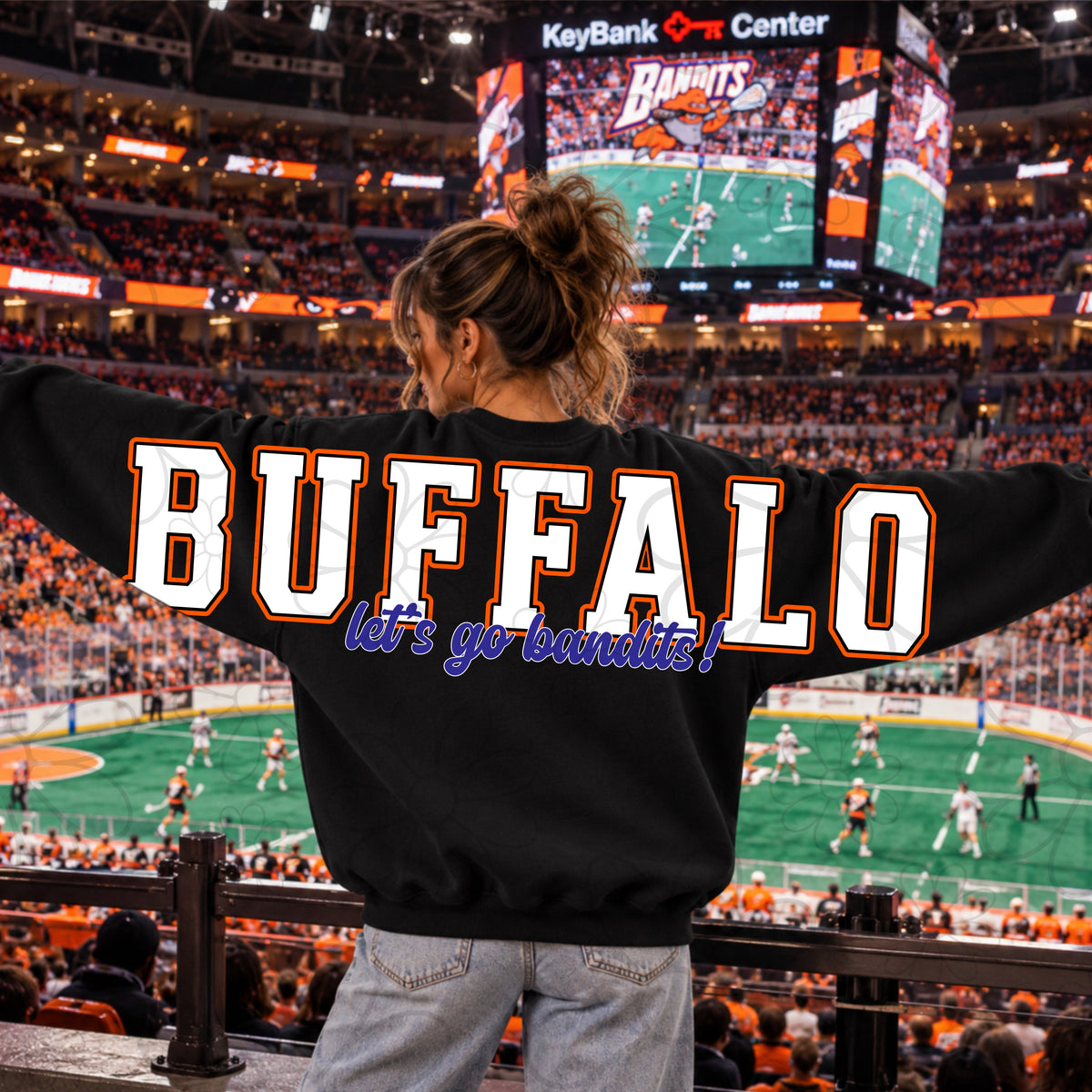 Buffalo Lacrosse Big Back | Buffalo PNG | SBE - not in drives